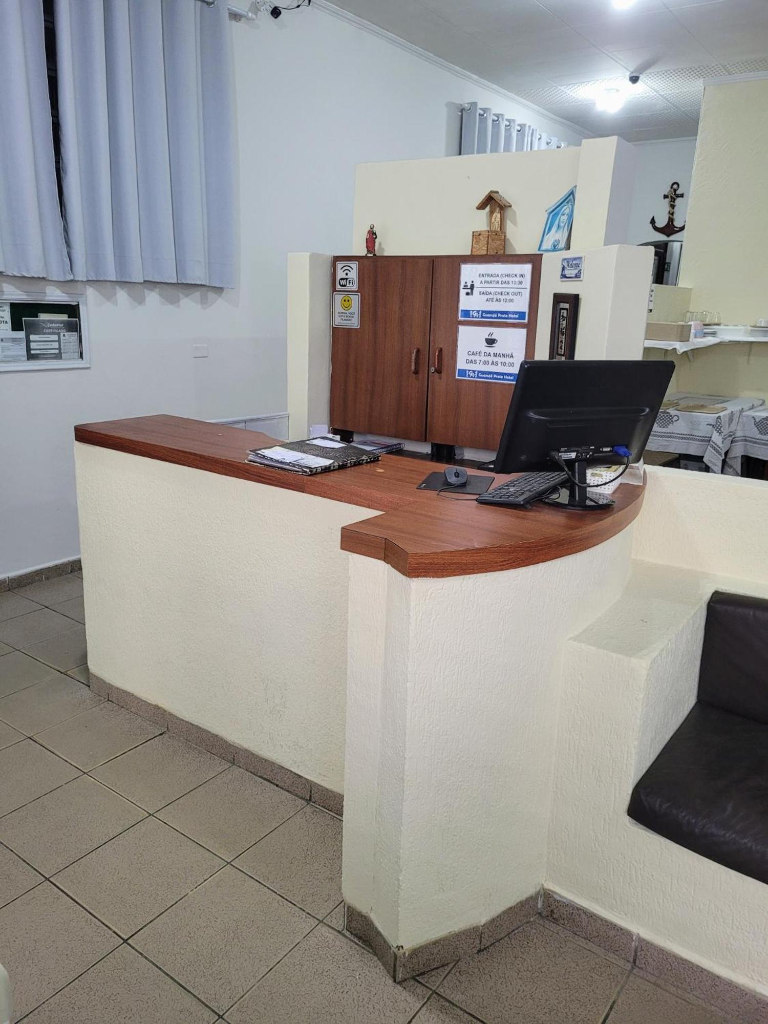 Guaruja Praia Hotel Economico Eksteriør bilde