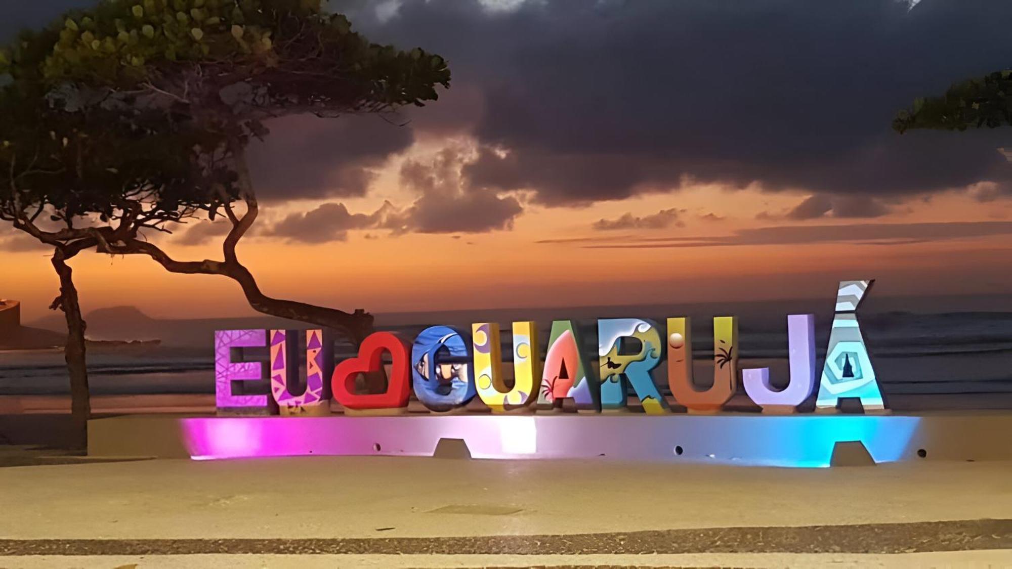Guaruja Praia Hotel Economico Eksteriør bilde
